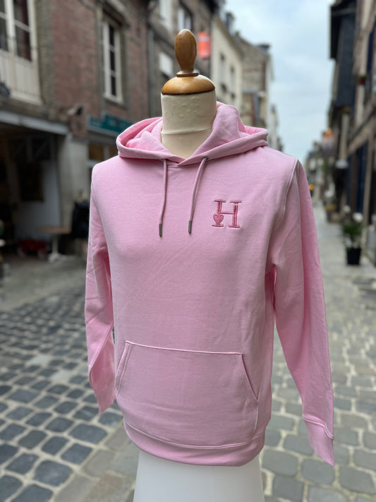 Sweat à Capuche Rose
