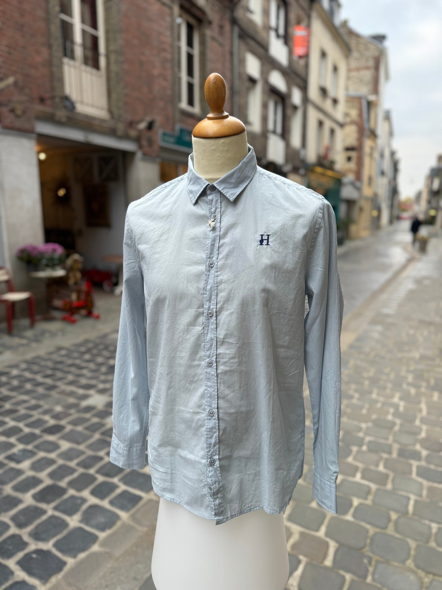 Chemise Bleu Ciel Homme