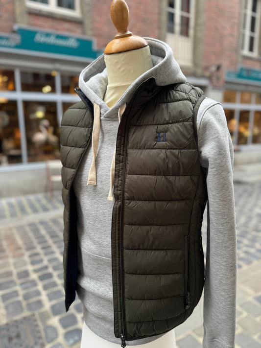 Doudoune S-M Kaki marine Femme