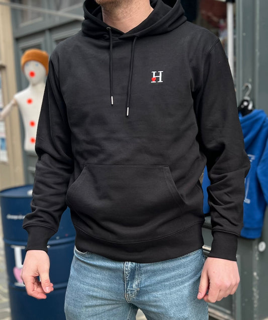 Sweat à Capuche Noir.