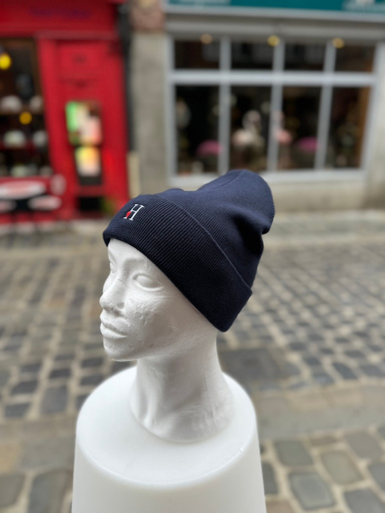 Bonnet Bleu Marine.
