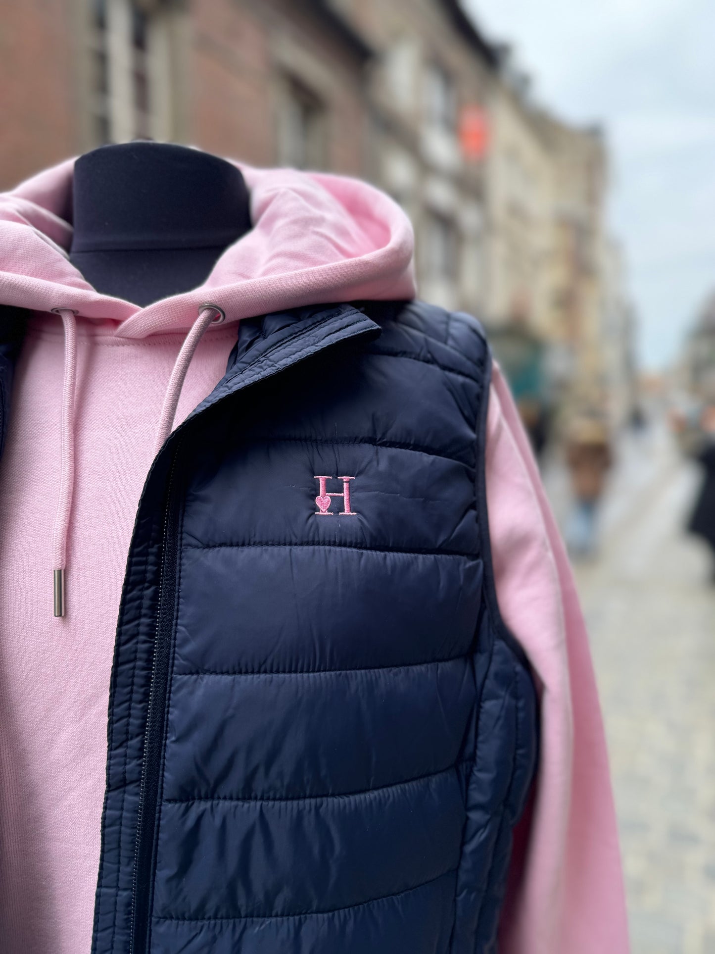 Doudoune S-M Bleu marine Femme