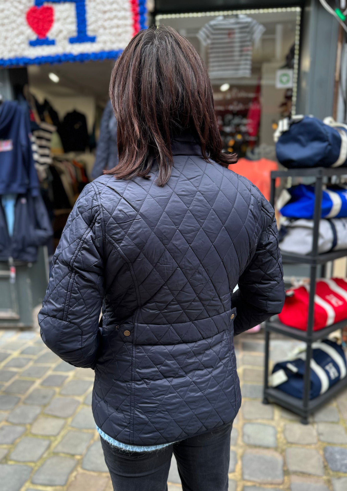 Veste Matelassée Femme.