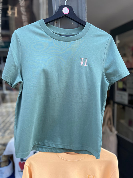 T-shirt Femme Vert Sapin d’Hiver