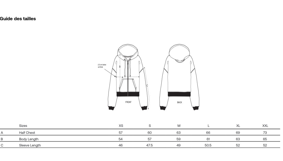 Zippé Capuche Femme