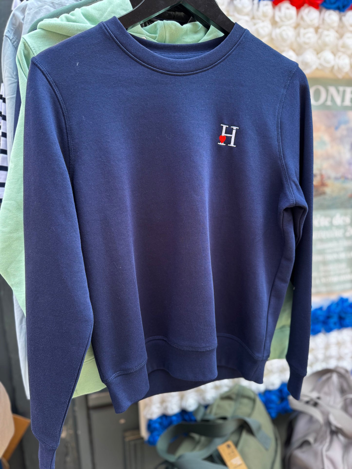 Sweat Col Rond Vieux bassin