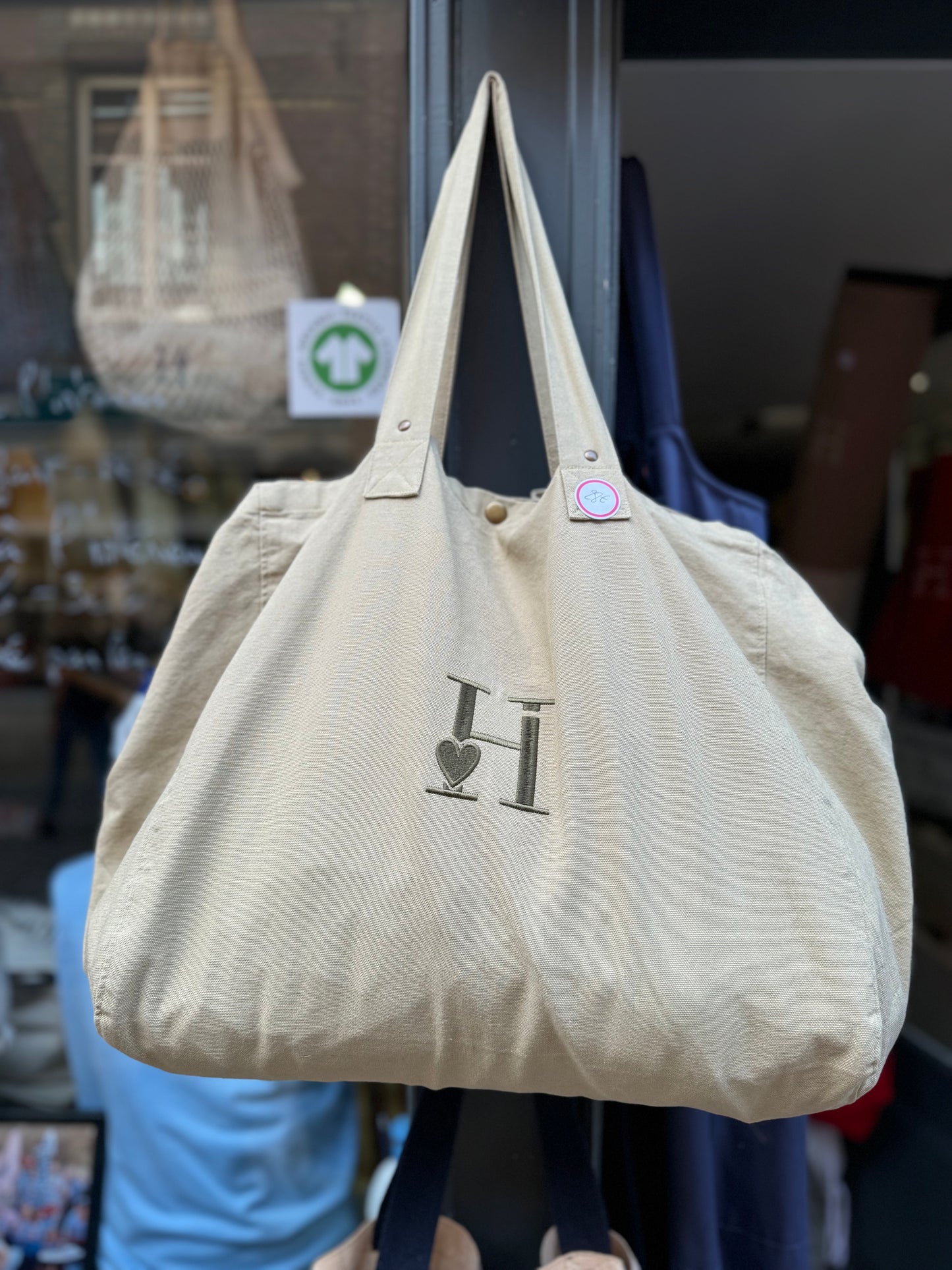 Cabas Olive H ton sur ton