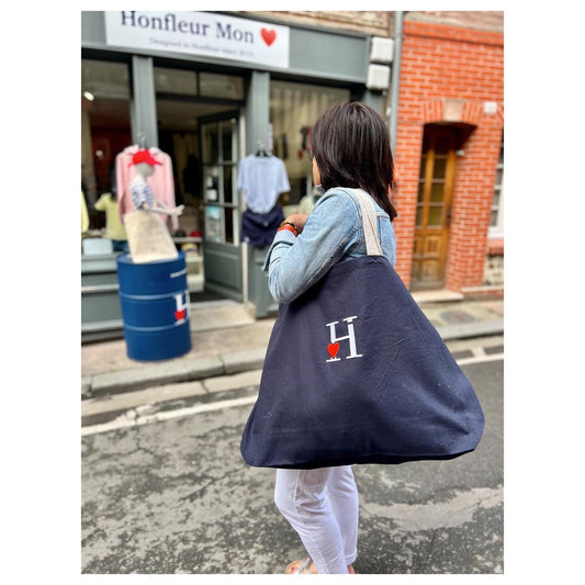 Sac fourre tout bleu marine