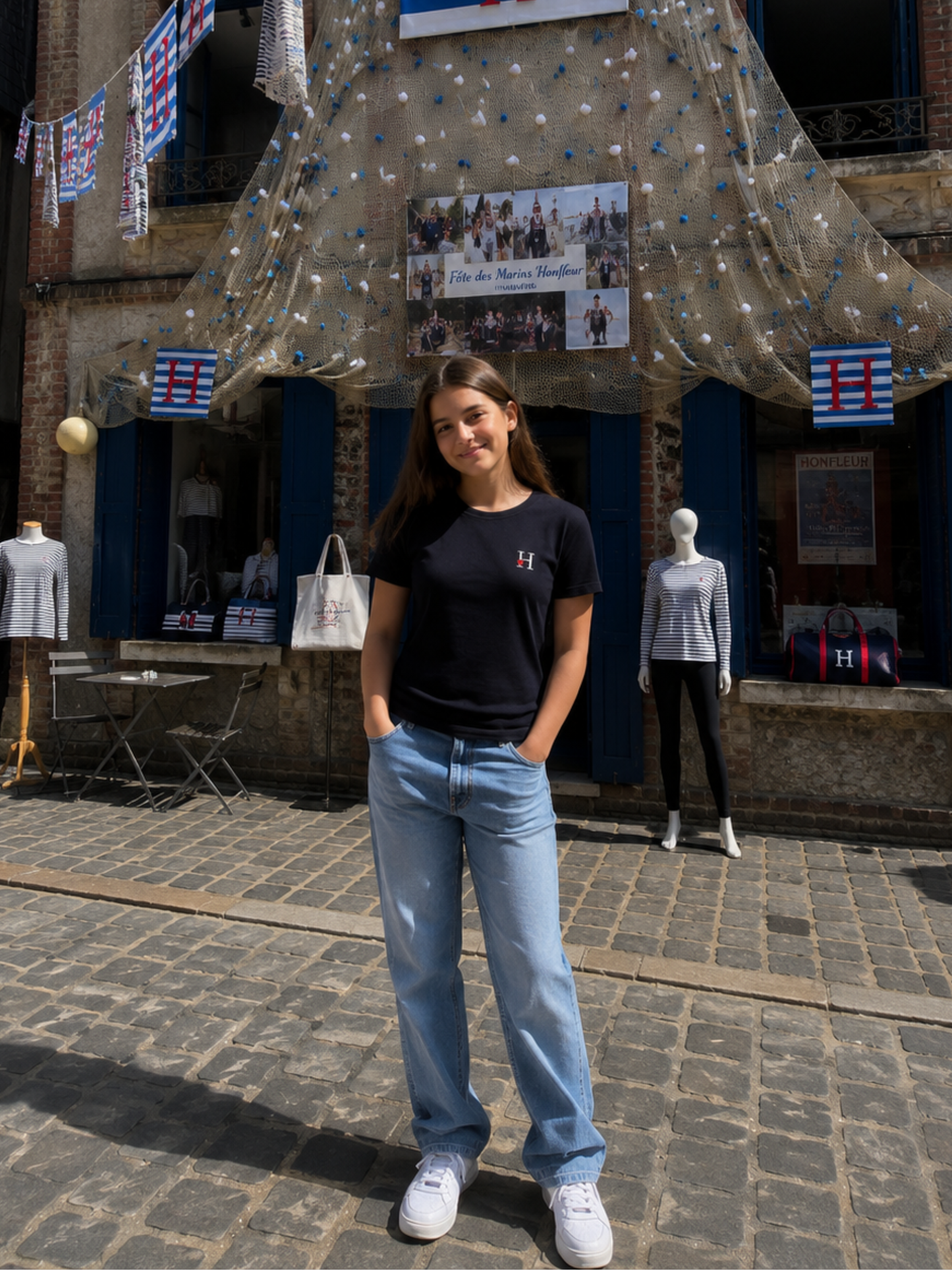 T-shirt Bleu Marine