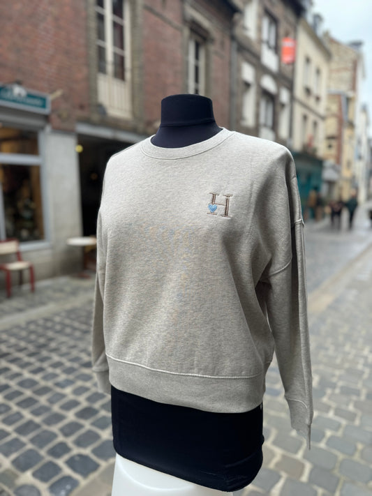 Sweat Col Rond Femme.