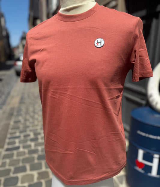 T-shirt Homme Rouge Terre