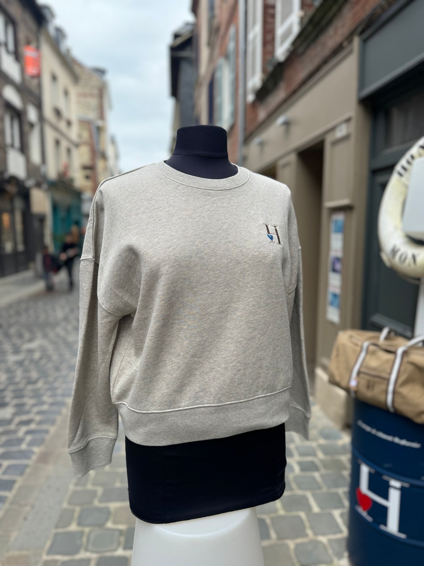 Sweat Col Rond Femme.