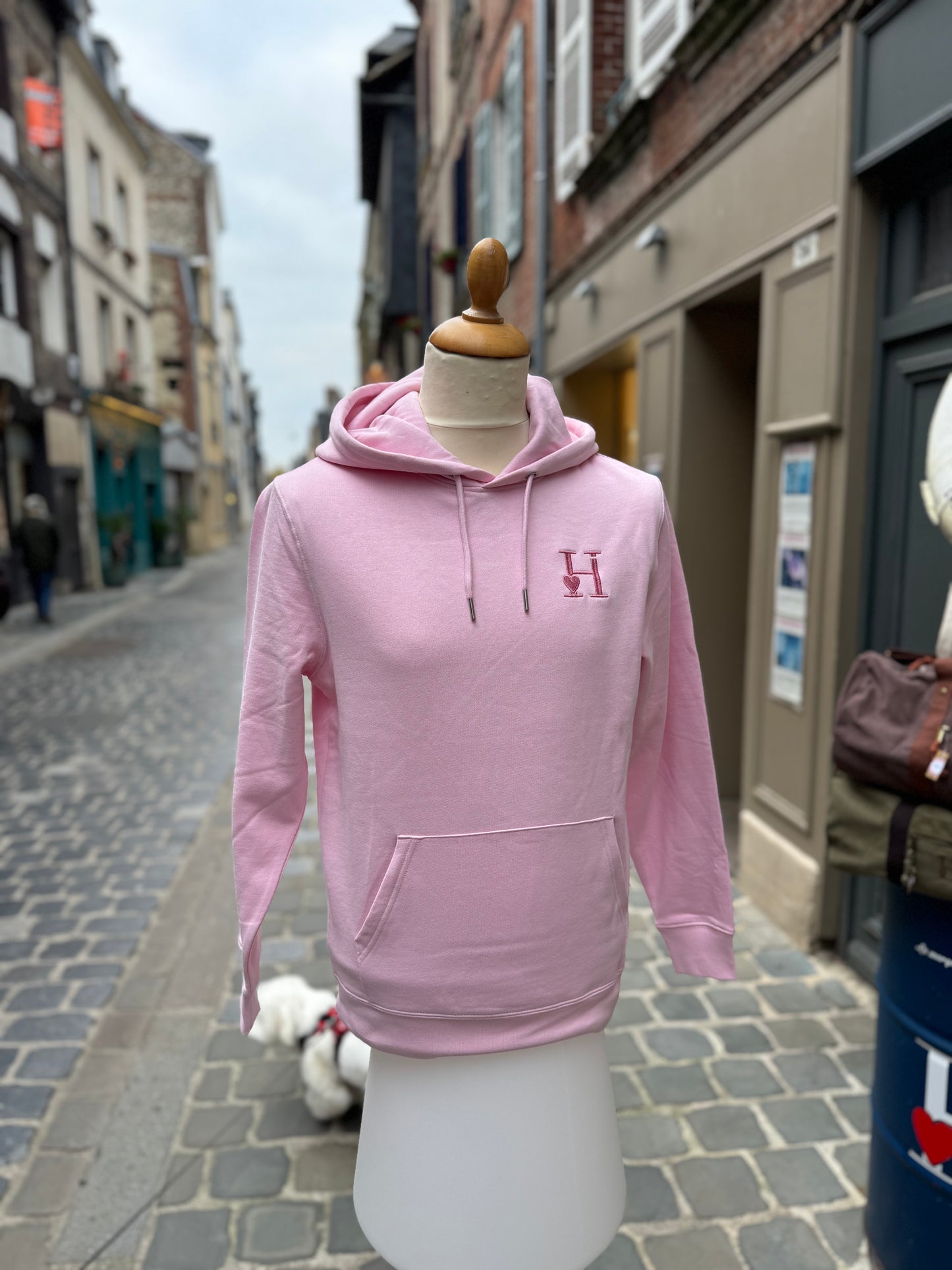 Sweat à Capuche Rose