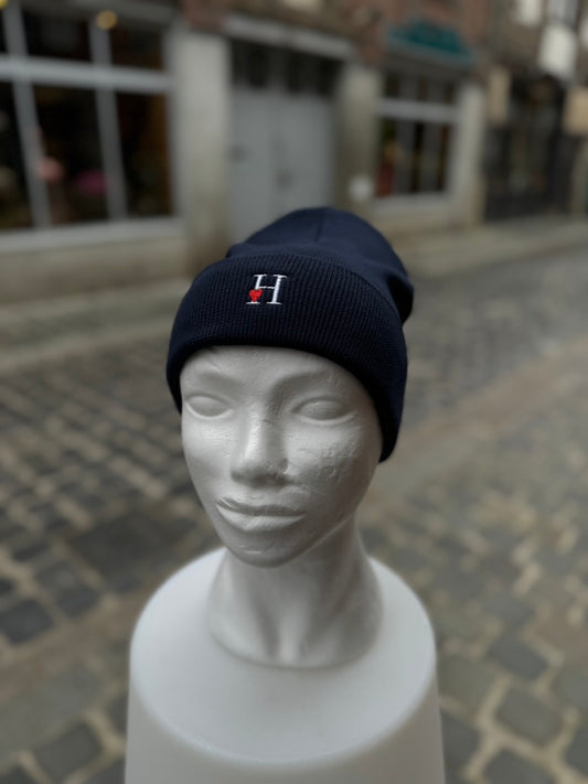 Bonnet Bleu Marine.