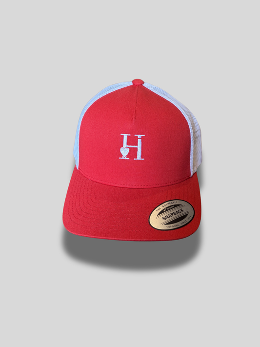 Casquette Rouge et Blanche