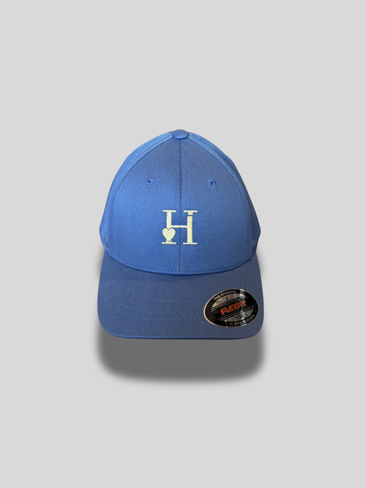 Casquette enfant bleue et jaune
