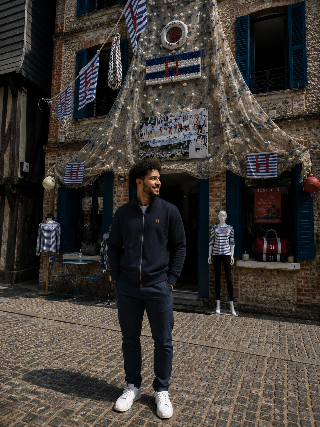 Gilet Bleu Marine Léger
