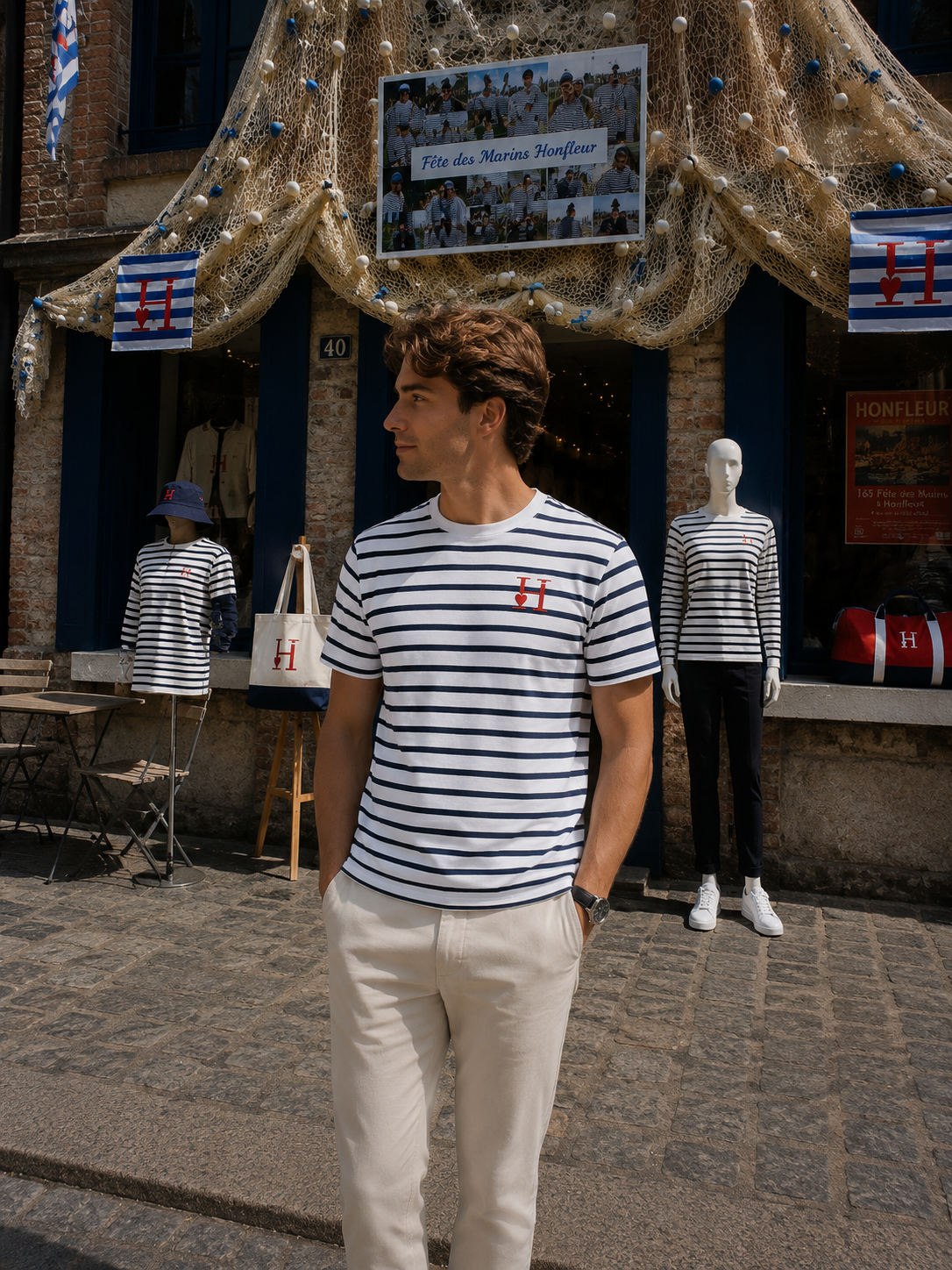 T-shirt Marin Homme