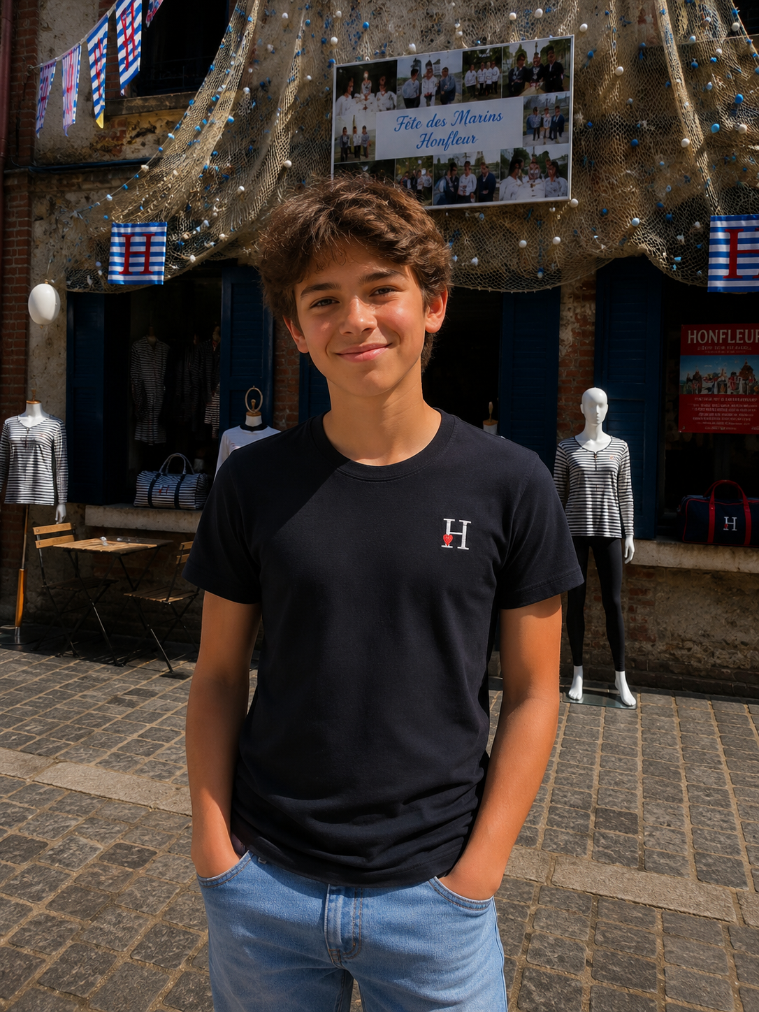 T-shirt Bleu Marine