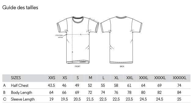 T-shirt Bleu Marine.