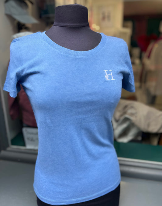 NEW: T-shirt Bleu Chiné.